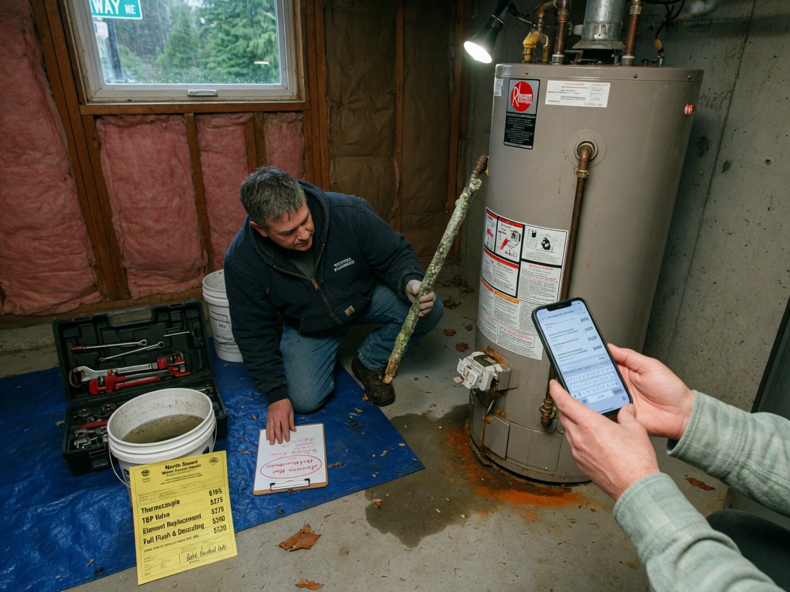 What Bothell Residents Pay for Common Water Heater Repairs